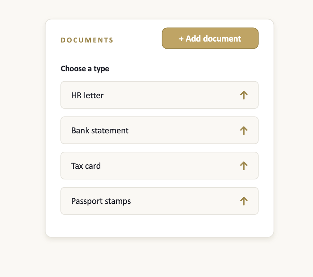 Add your documents